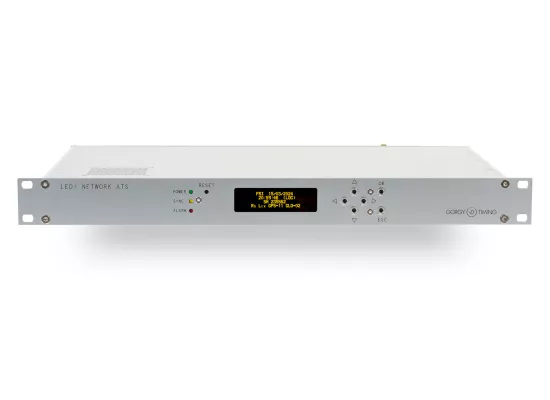 LEDI NETWORK ATS time server front panel