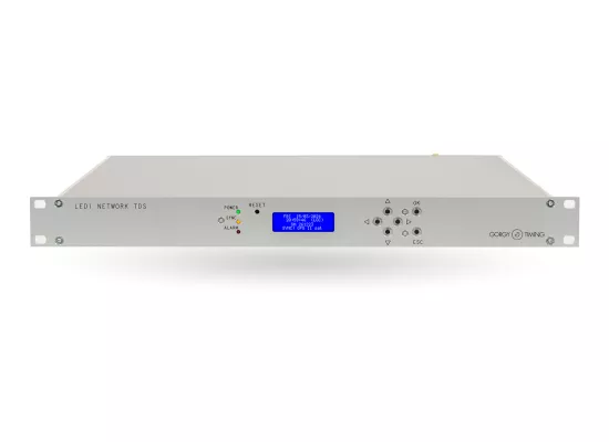 LEDI NETWORK TDS time server front panel