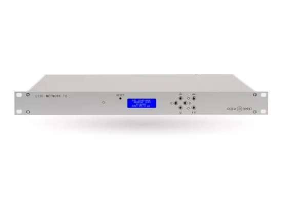LEDI NETWORK TS time server front panel