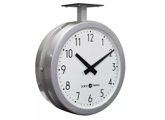 HANDI 620 double-sided analogue clock