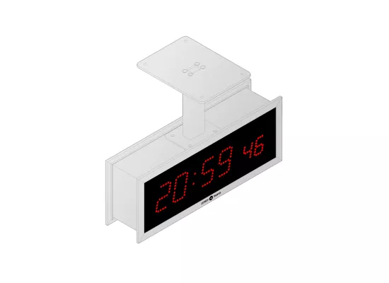 LEDI REVERSO 7.S indoor digital clock