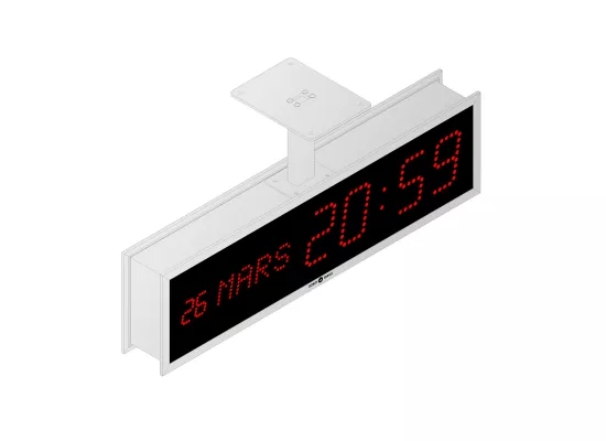 LEDICA REVERSO 10.M calendar digital clock