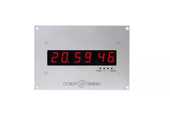 LEDI 2.S AFNOR digital clock for control panels