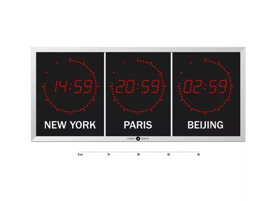 LEDI WORLD 5.60 multizone digital clock