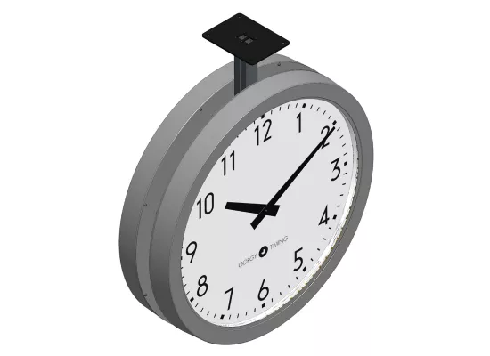 HANDI 800 double-sided analogue clock