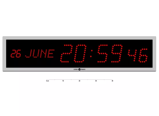 LEDICA 10.M.S calendar digital clock