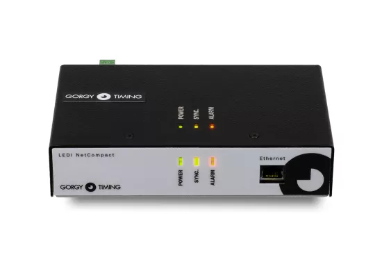 LEDI NETWORK COMPACT time server front panel