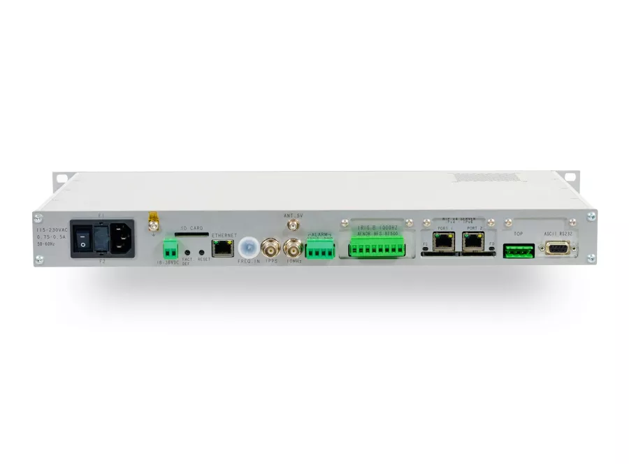 LEDI NETWORK ATS time server back