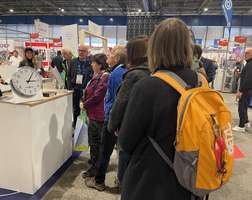 Stand de Gorgy Time à la Vitrine des Fleurons de l'Industrie Iséroise !