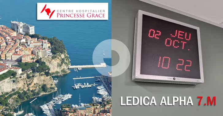 Gorgy Time equips the Princess Grace Hospital in Monaco