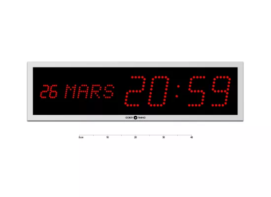 Horloge digitale calendrier LEDICA 10.M